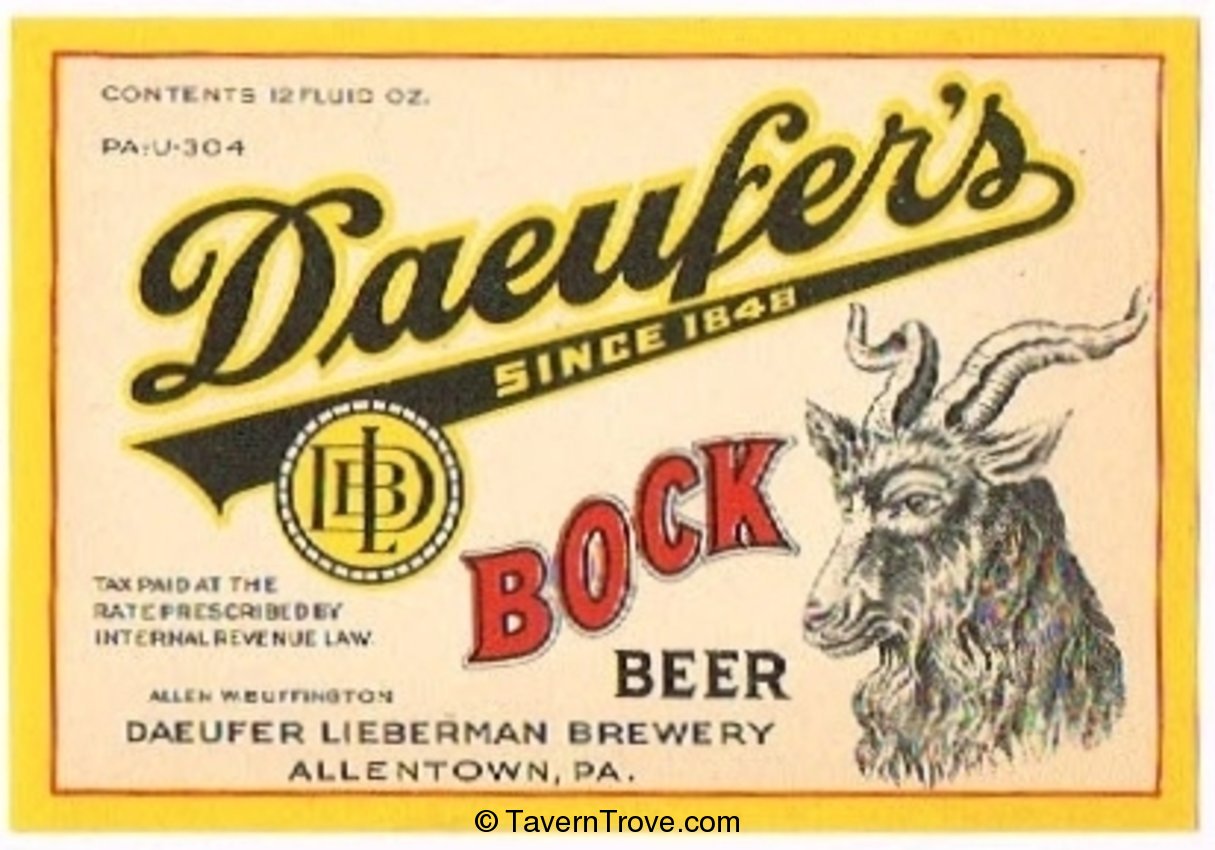 Daeufer's Bock Beer