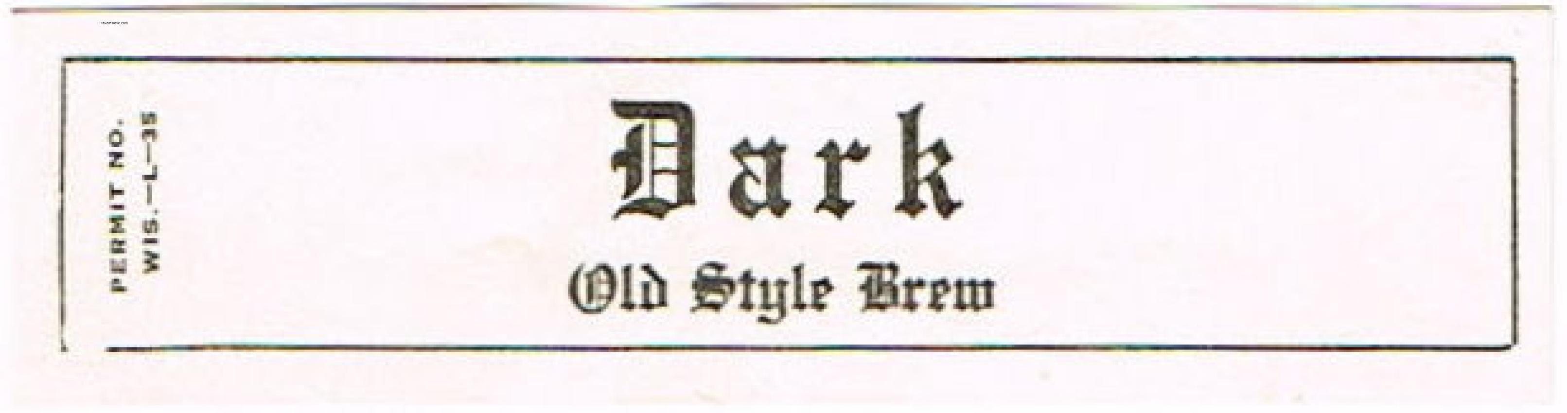 Dark Old Style Brew (neck)