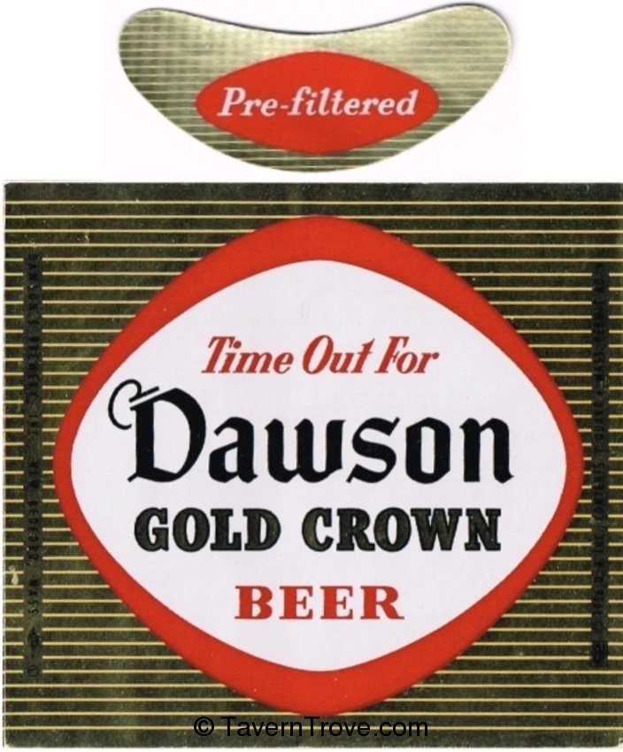 Dawson Gold Crown Beer 