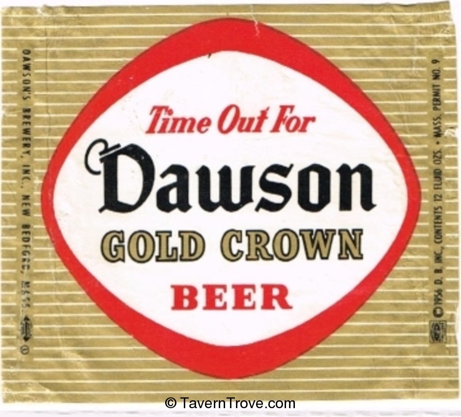 Dawson Gold Crown Beer