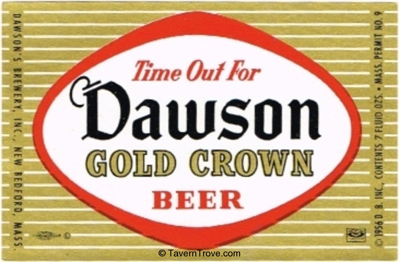 Dawson Gold Crown Beer