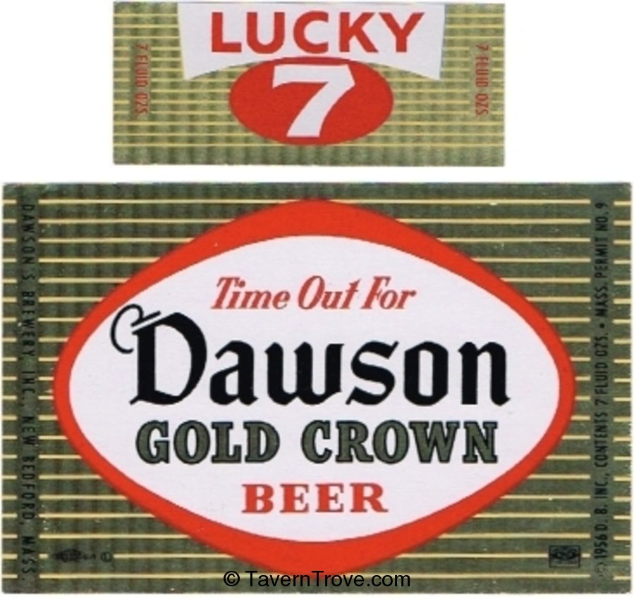 Dawson Gold Crown Beer