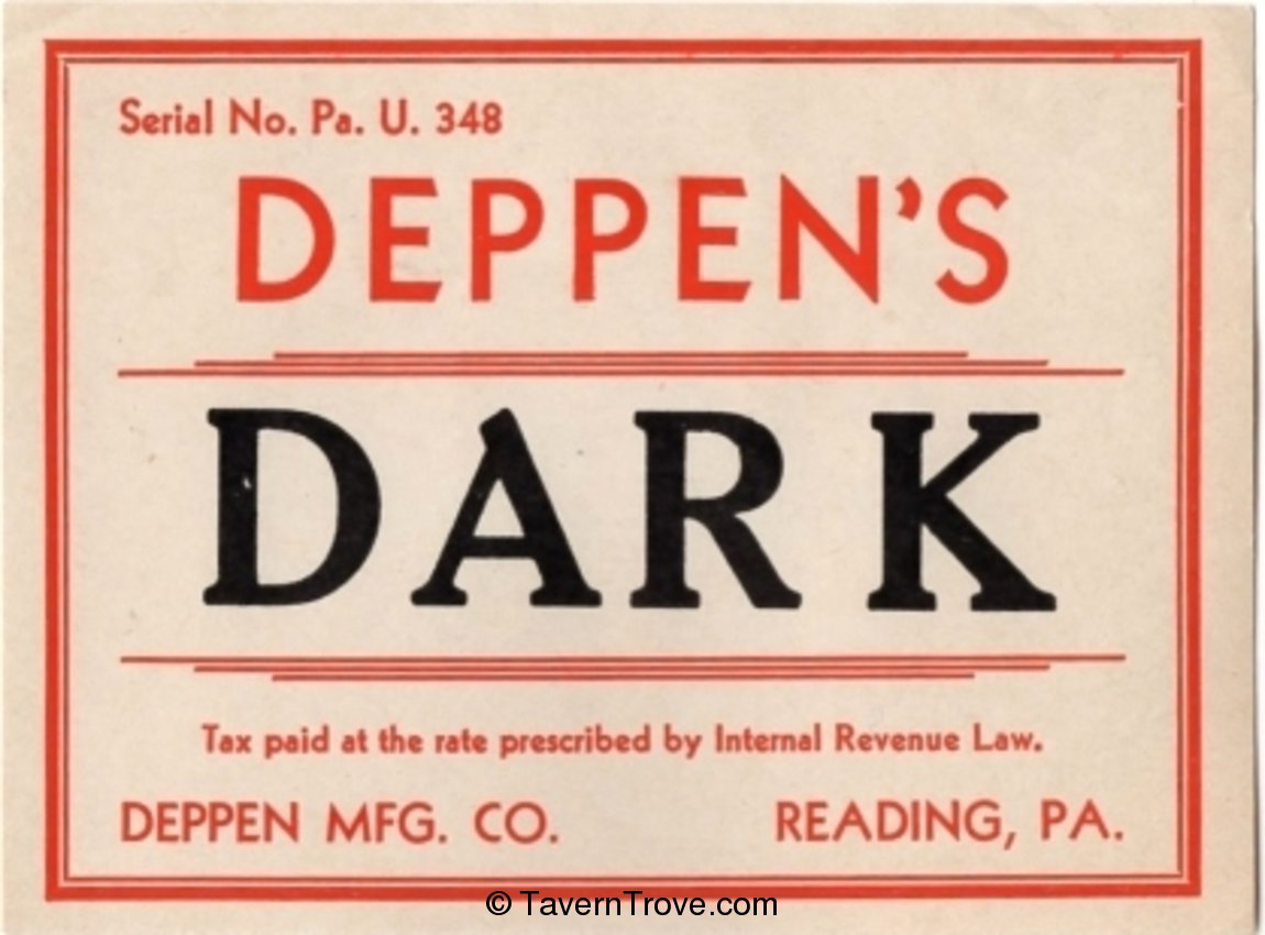 Deppen's Dark Beer