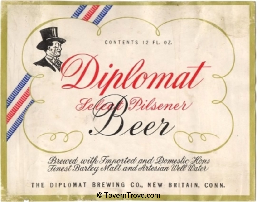 Diplomat Select Pilsener Beer