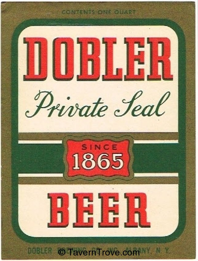 Dobler Private Seal Beer