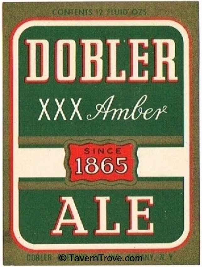 Dobler XXX Amber Ale 