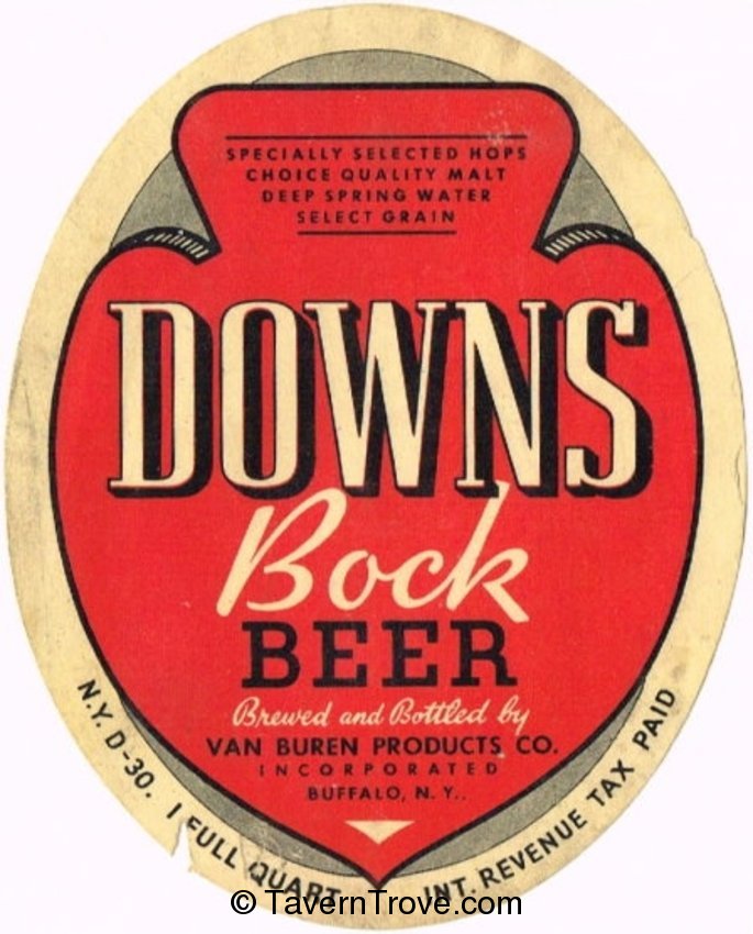 Downs Bock Beer