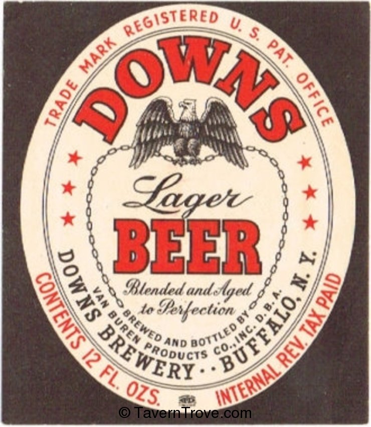 Downs Lager Beer