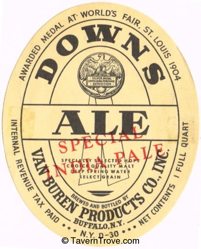 Downs Special India Pale Ale