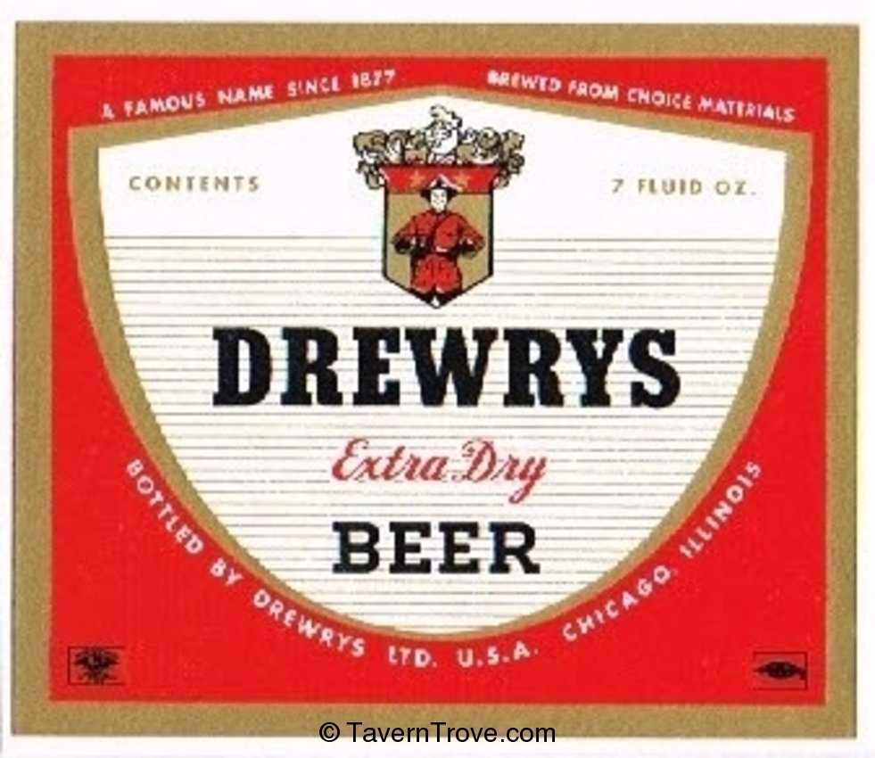 Drewrys Extra Dry Beer