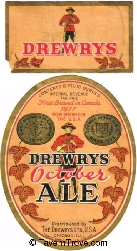 Drewrys October Ale