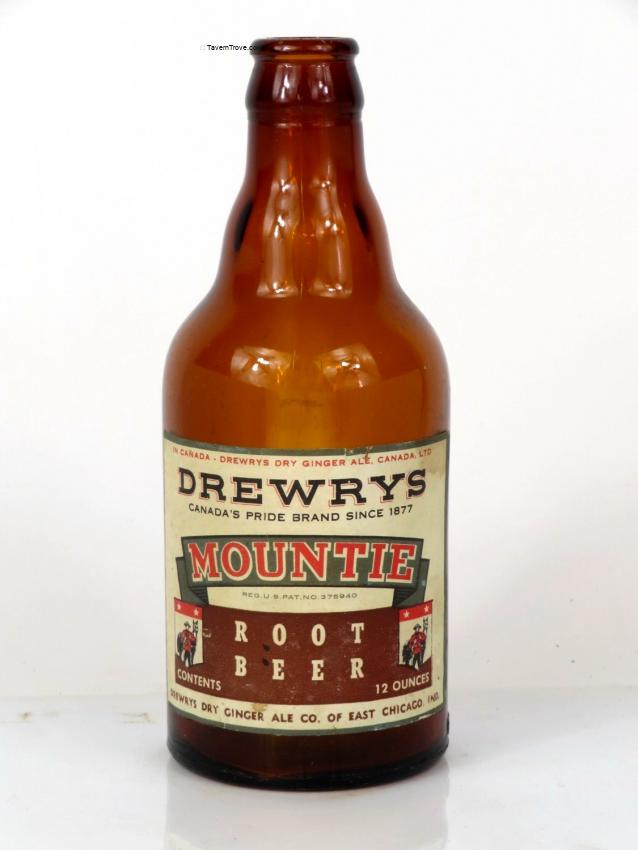 Drewrys Mountie Root Beer