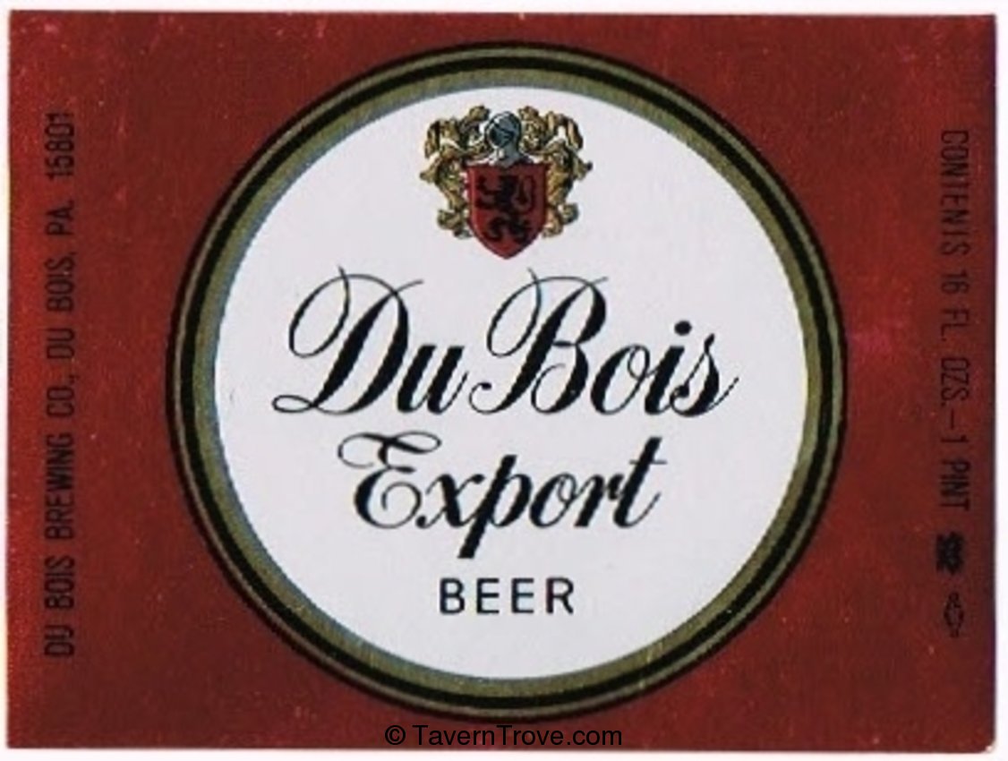 Du Bois Export Beer 