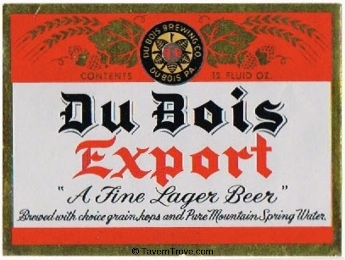 Du Bois Export Beer