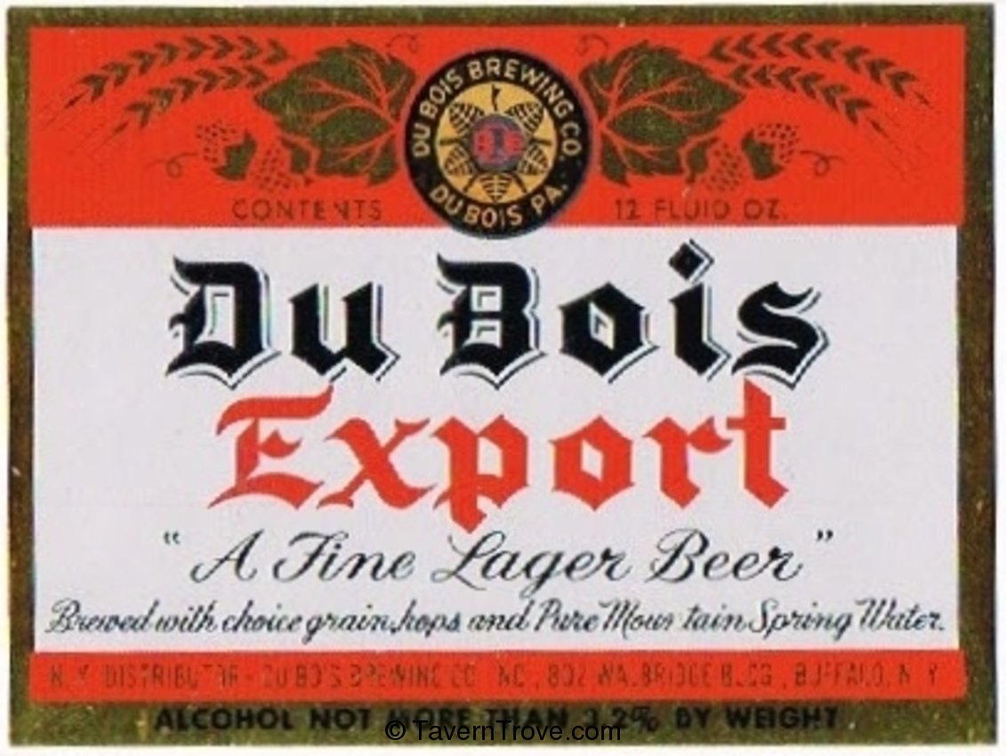 Du Bois Export Beer