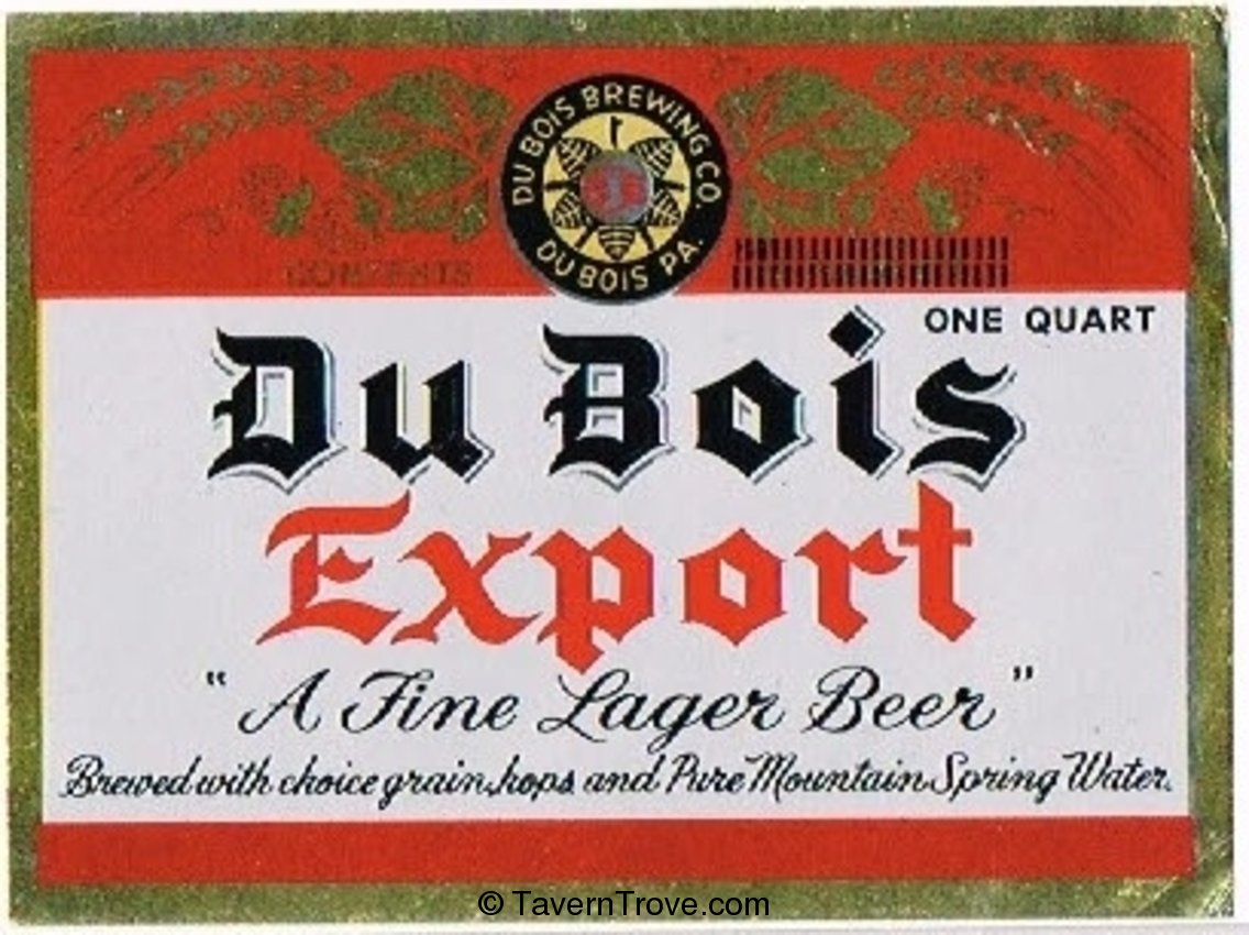 Du Bois Export Beer