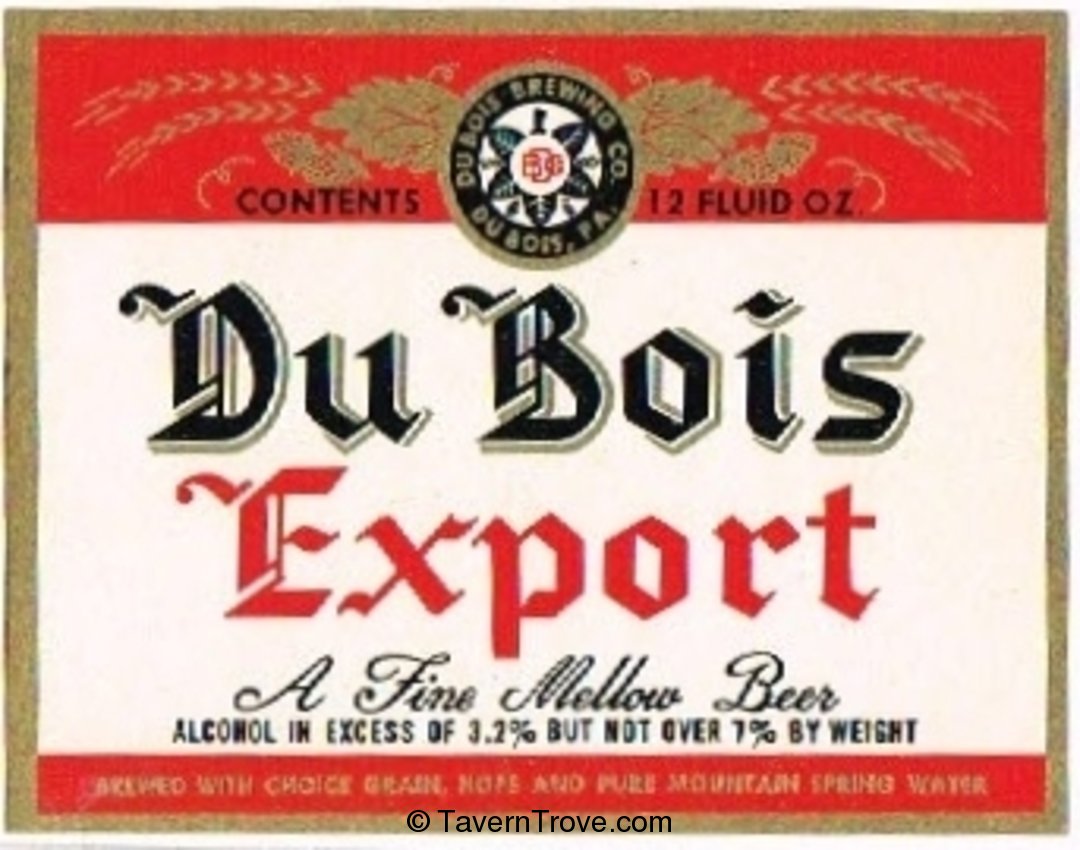 Du Bois Export Beer