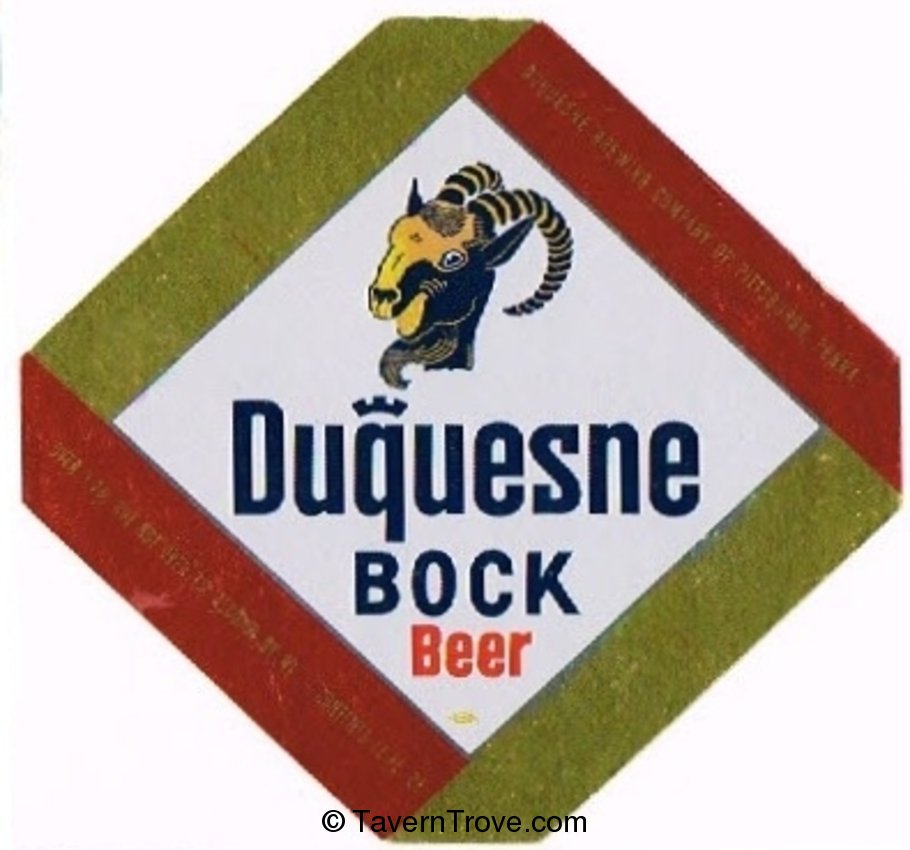 Duquesne Bock Beer