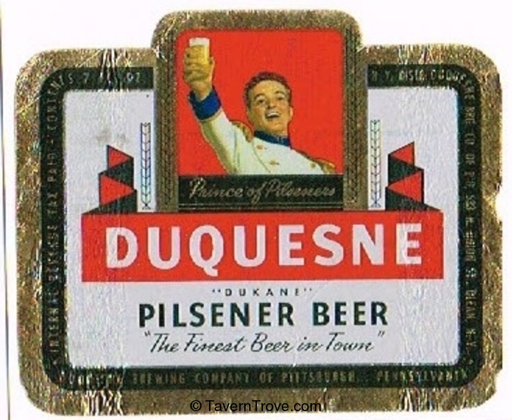 Duquesne Pilsener Beer