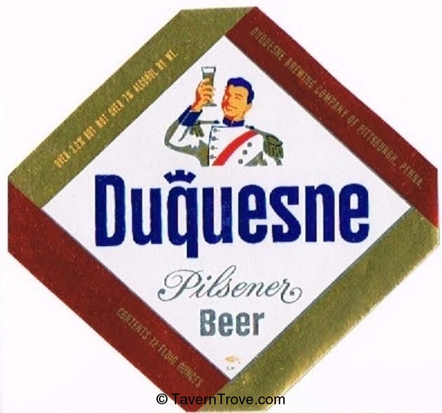 Duquesne Pilsener Beer