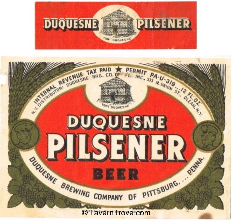 Duquesne Pilsener Beer