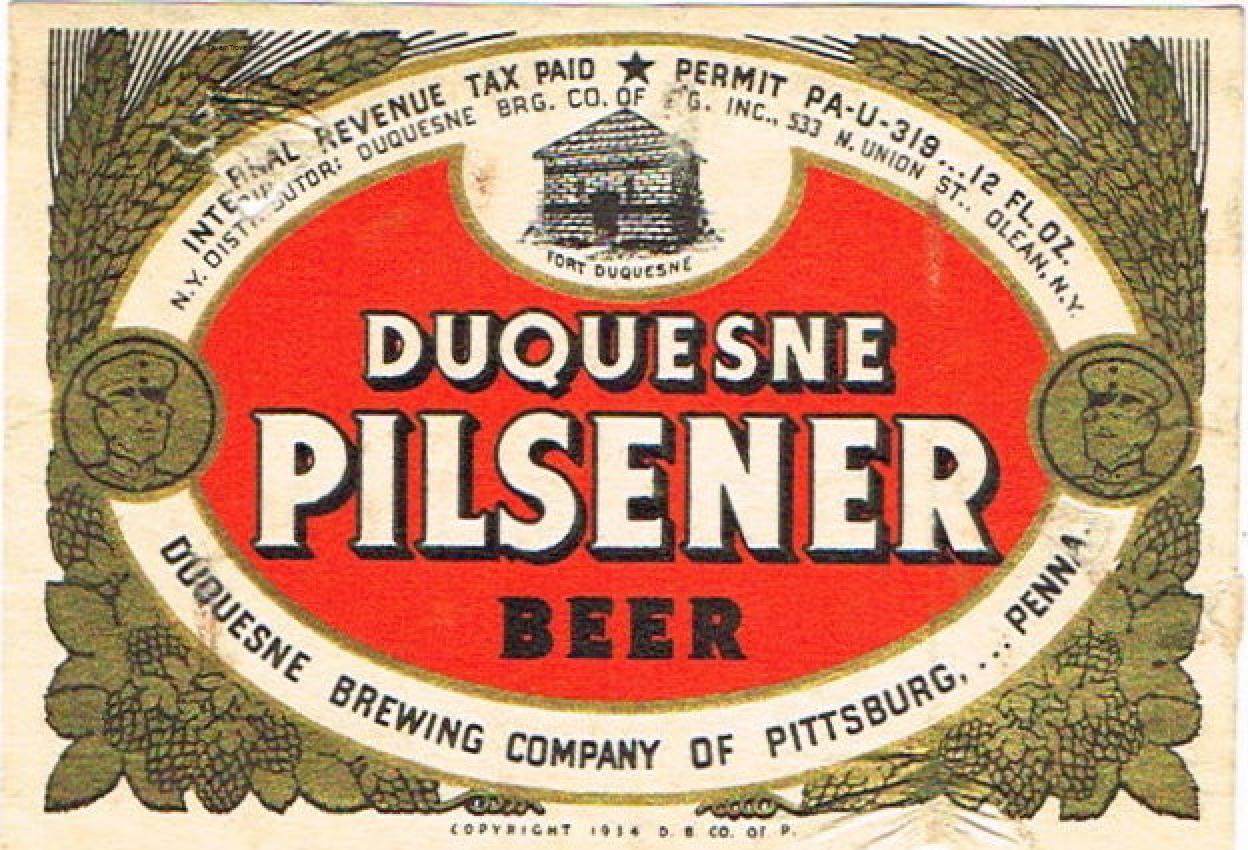 Duquesne Pilsener Beer