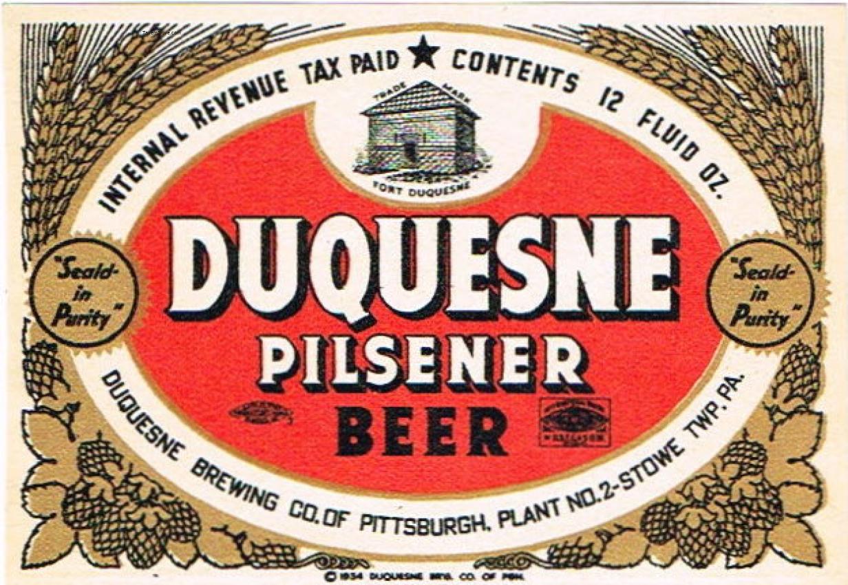 Duquesne Pilsener Beer