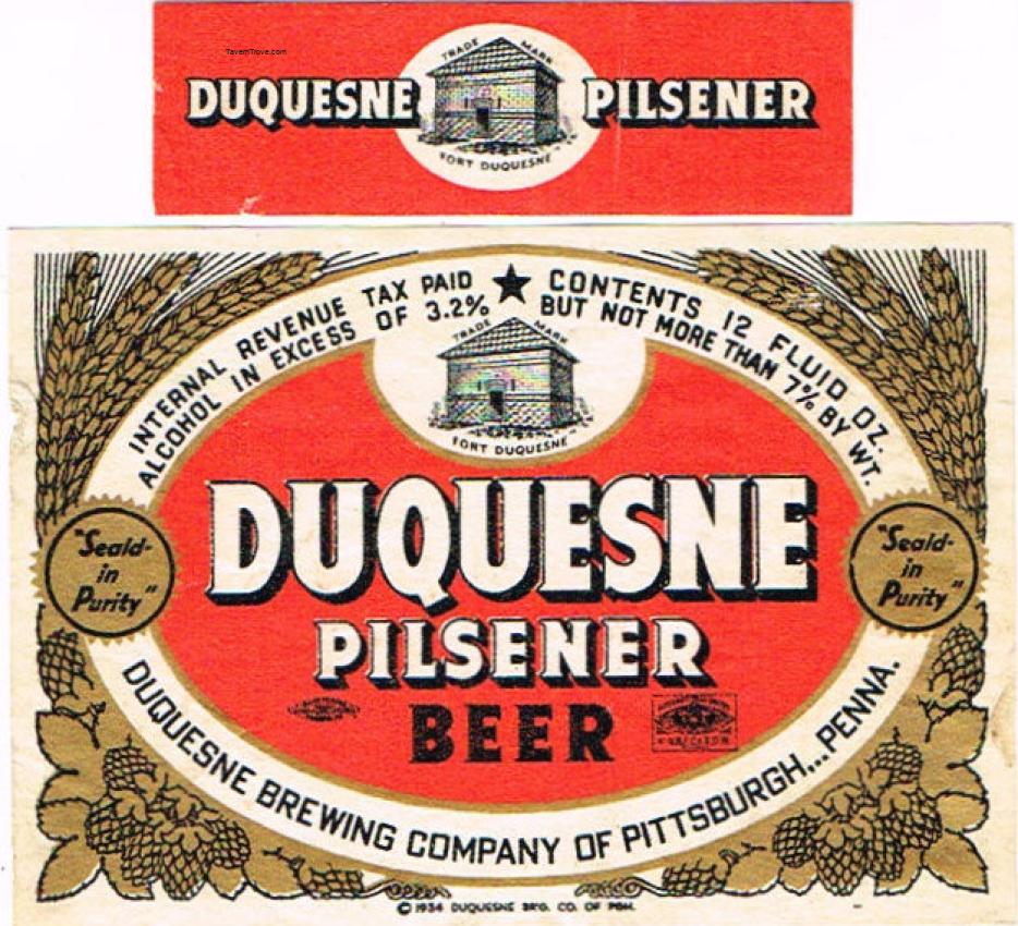 Duquesne Pilsener Beer