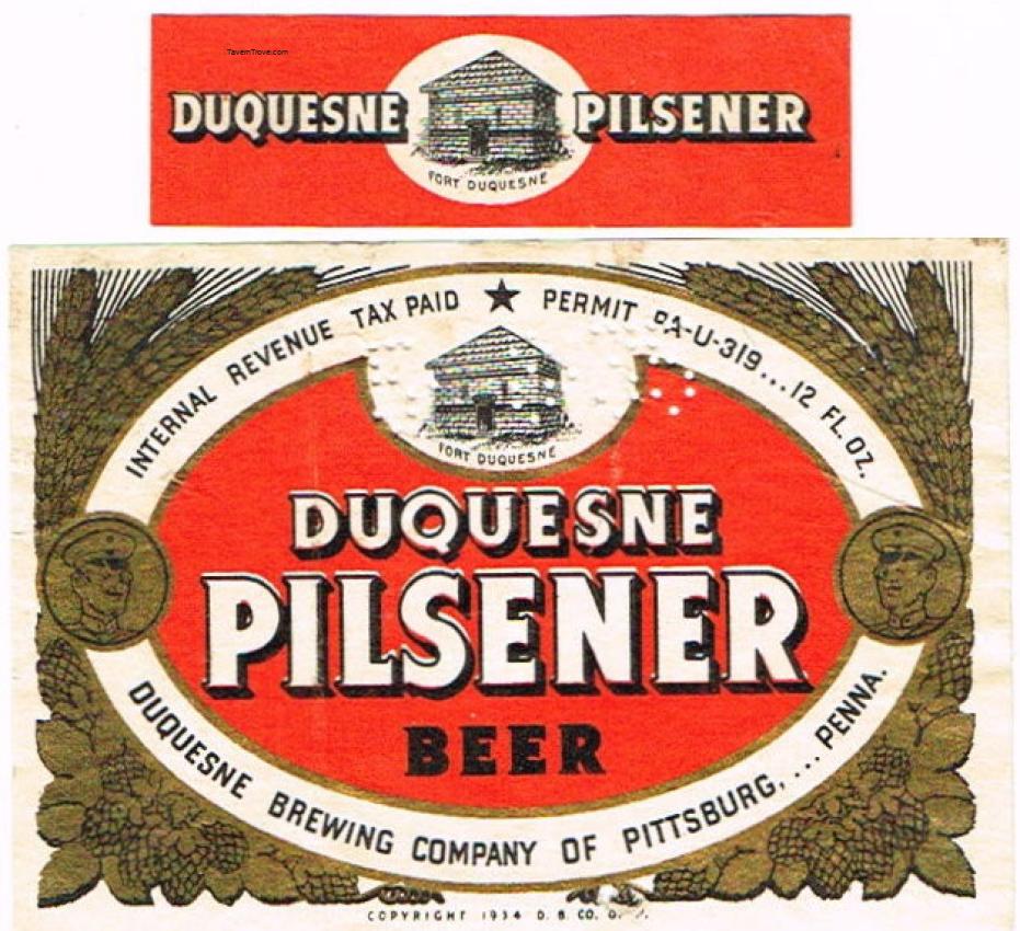 Duquesne Pilsener Beer