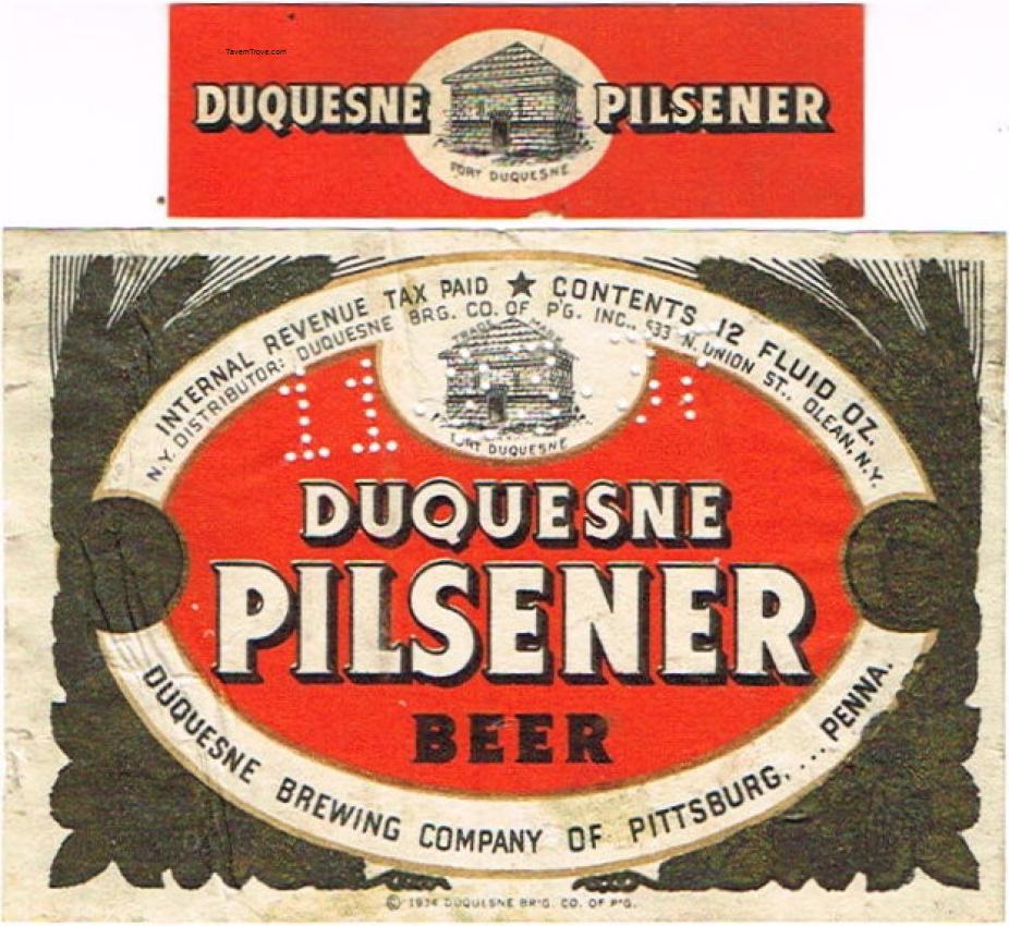 Duquesne Pilsener Beer