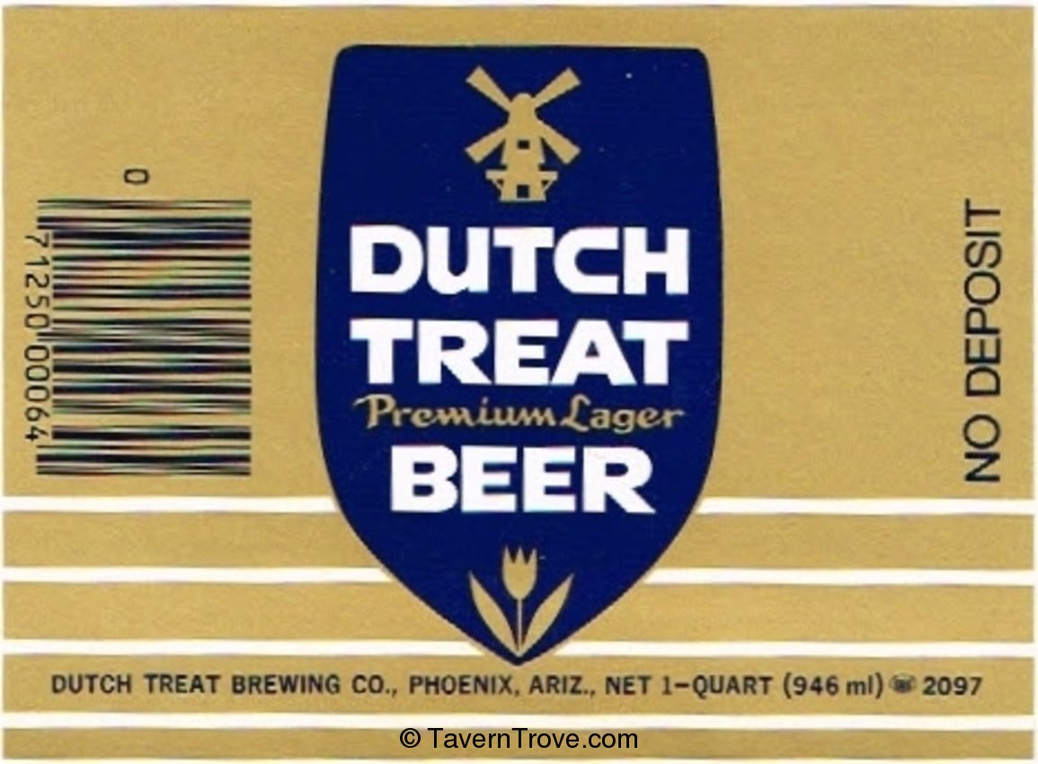 Dutch Treat Beer