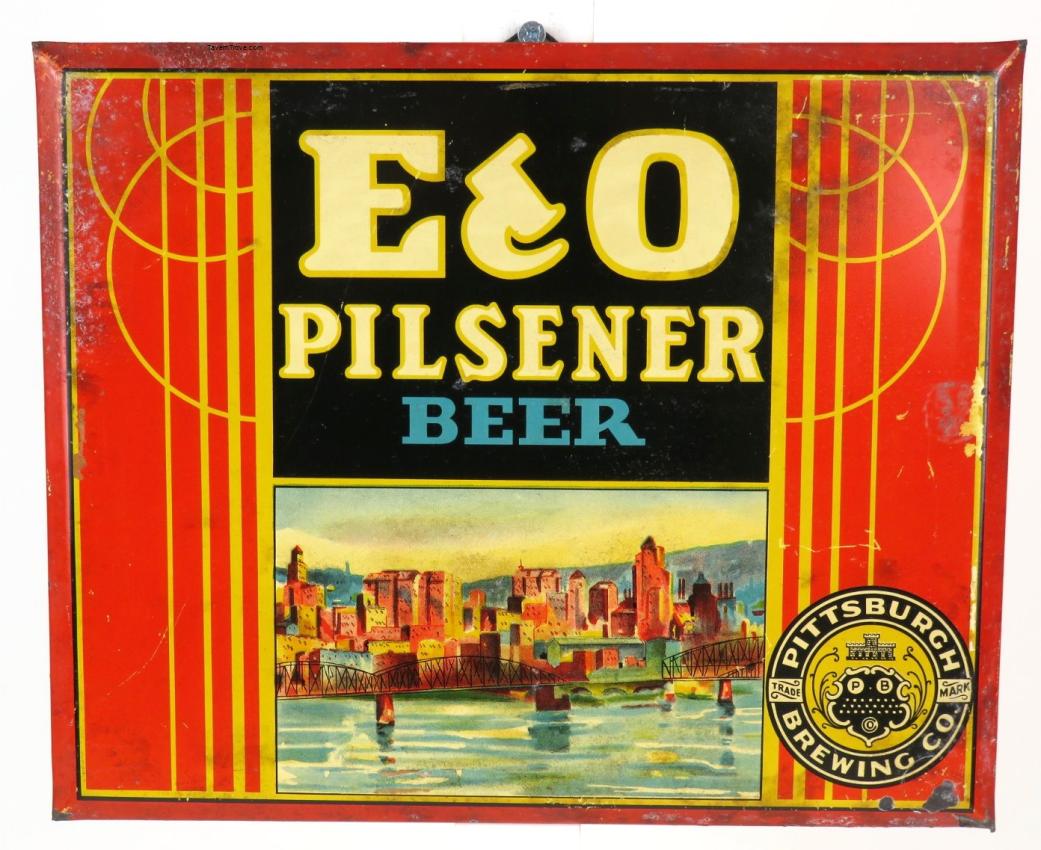 E & O Pilsener Beer