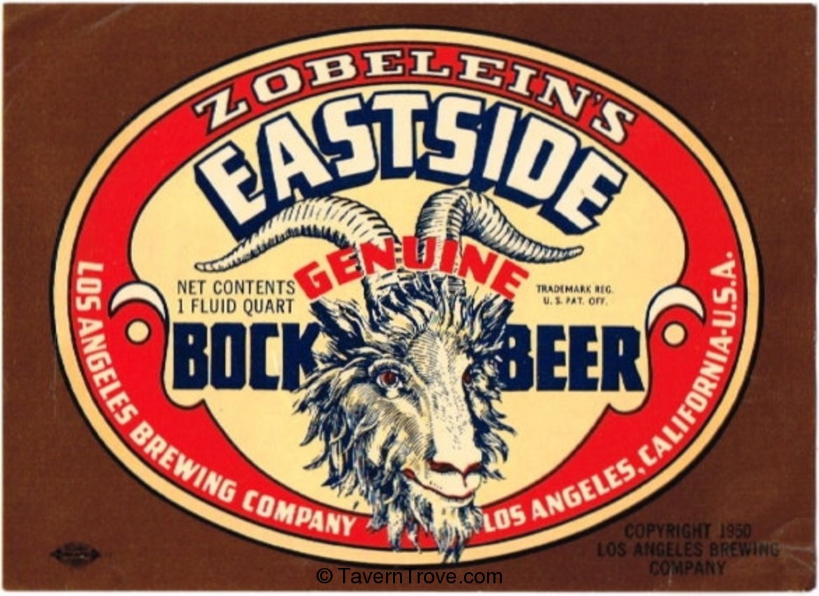 Eastside Bock Beer