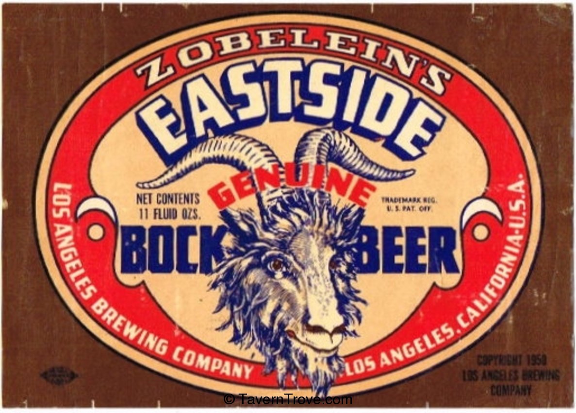 Eastside Bock Beer