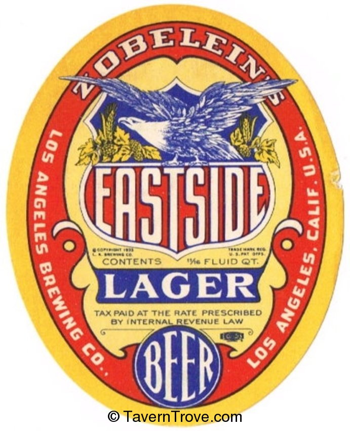 Eastside Lager Beer
