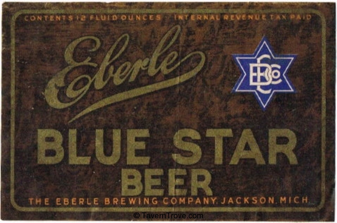 Eberle Blue Star Beer