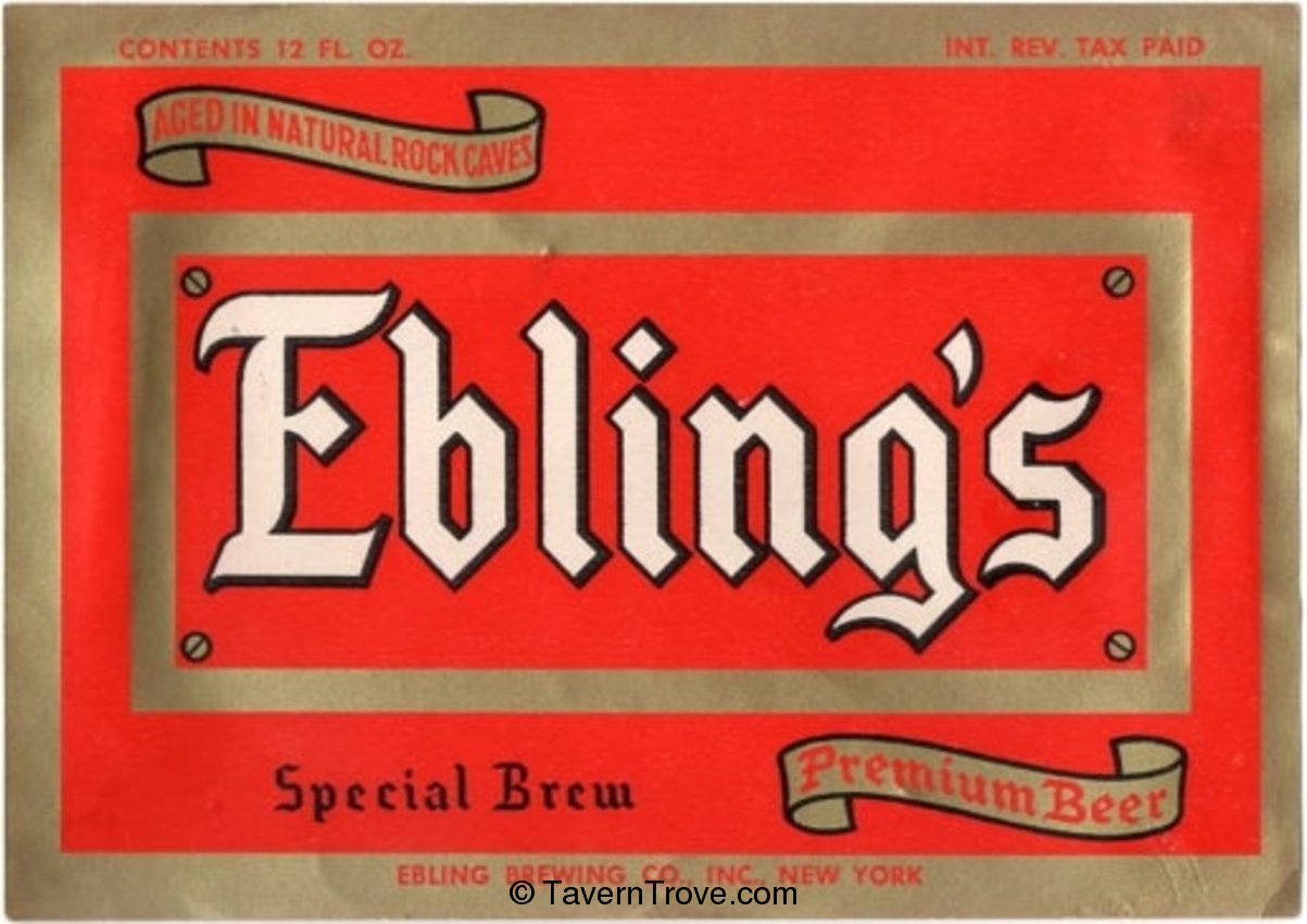 Ebling's Special Brew Beer