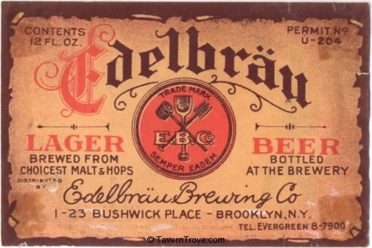 Edelbrau Lager Beer 