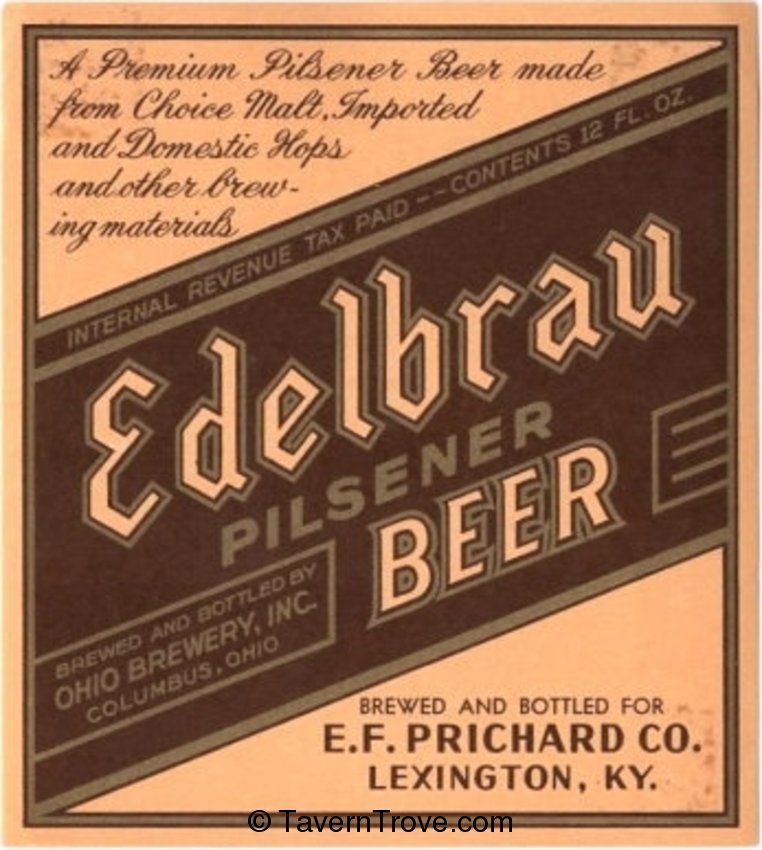 Edelbrau Pilsener Beer