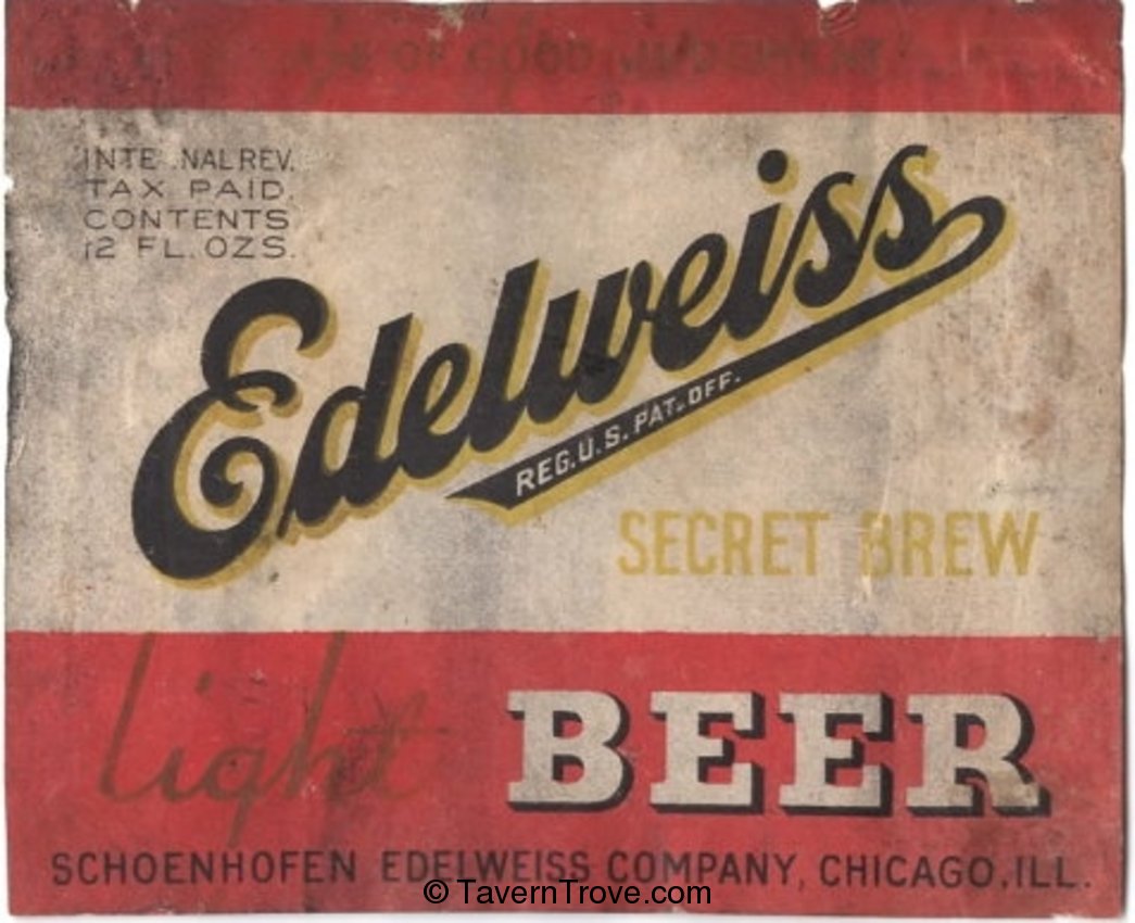 Edelweiss Secret Brew Beer