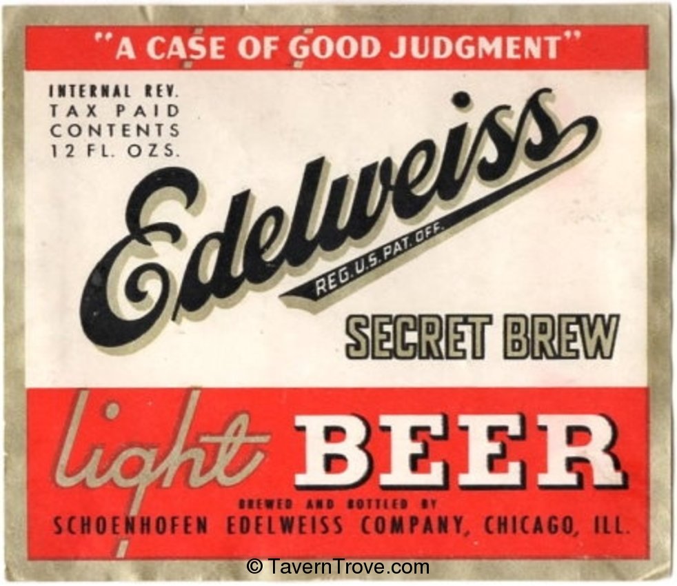 Edelweiss Secret Brew Beer