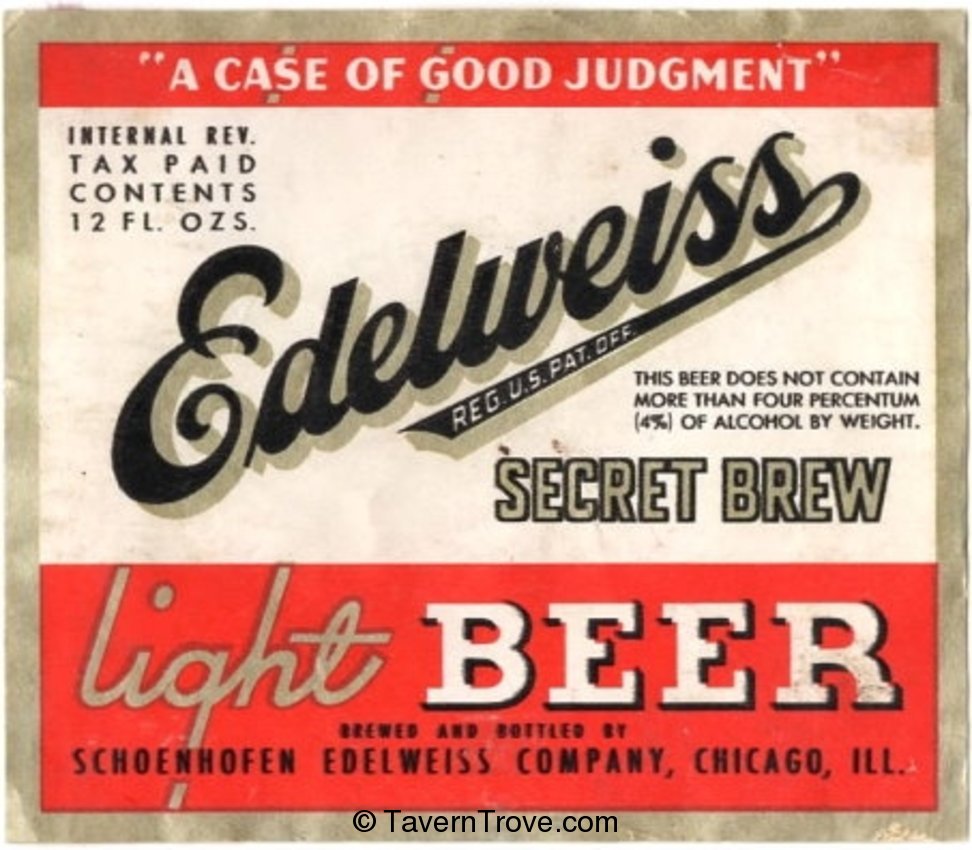 Edelweiss Secret Brew Beer