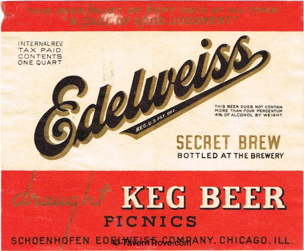 Edelweiss Keg Beer