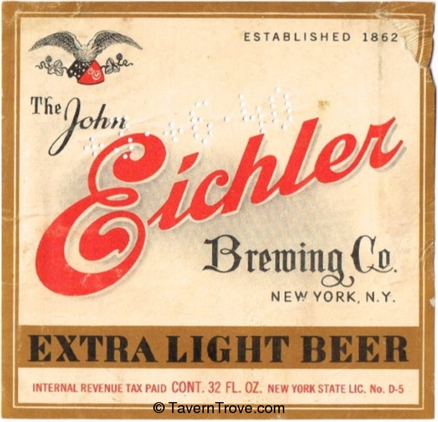 Eichler's Extra Light Beer