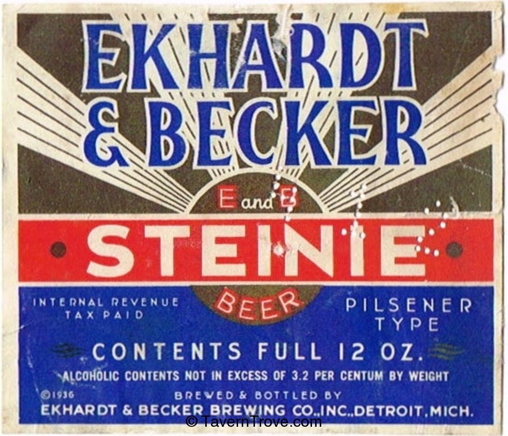 Ekhardt & Becker Steinie Beer