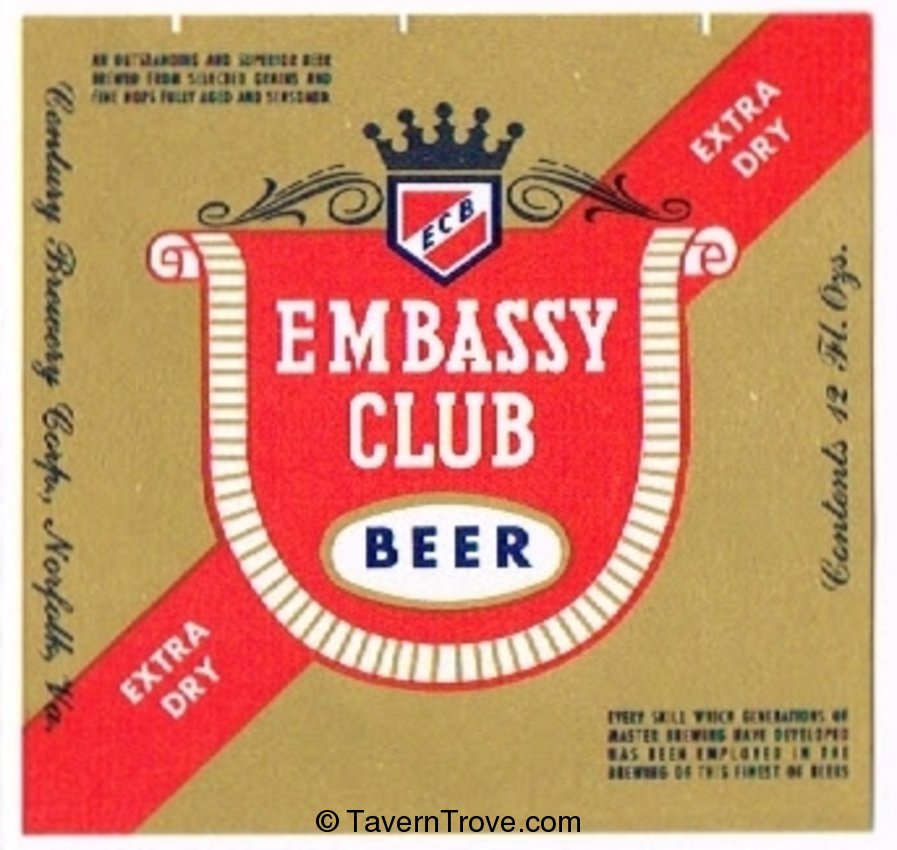 Embassy Club Beer