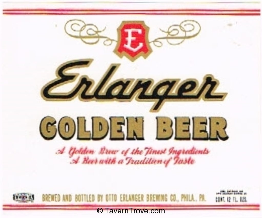 Erlanger Golden Beer