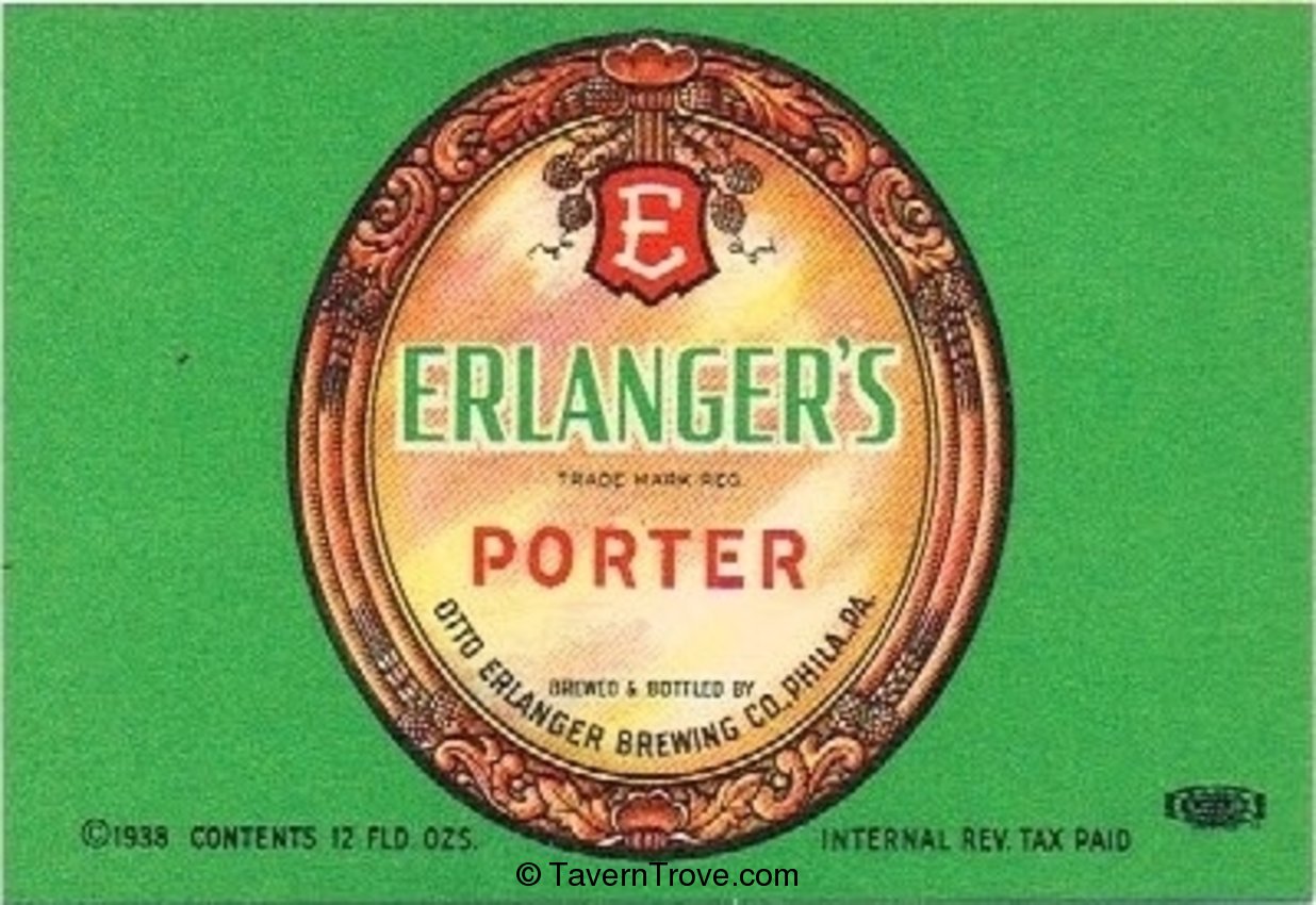 Erlanger's Bock Beer 