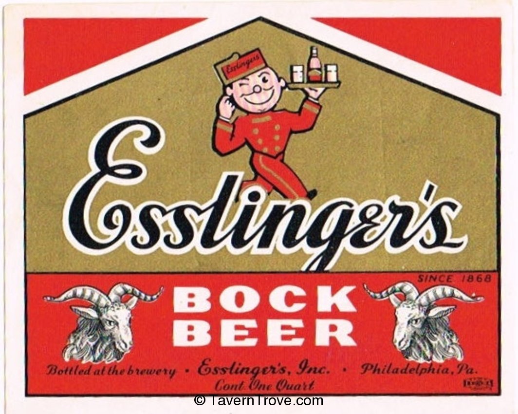 Esslinger's Bock Beer