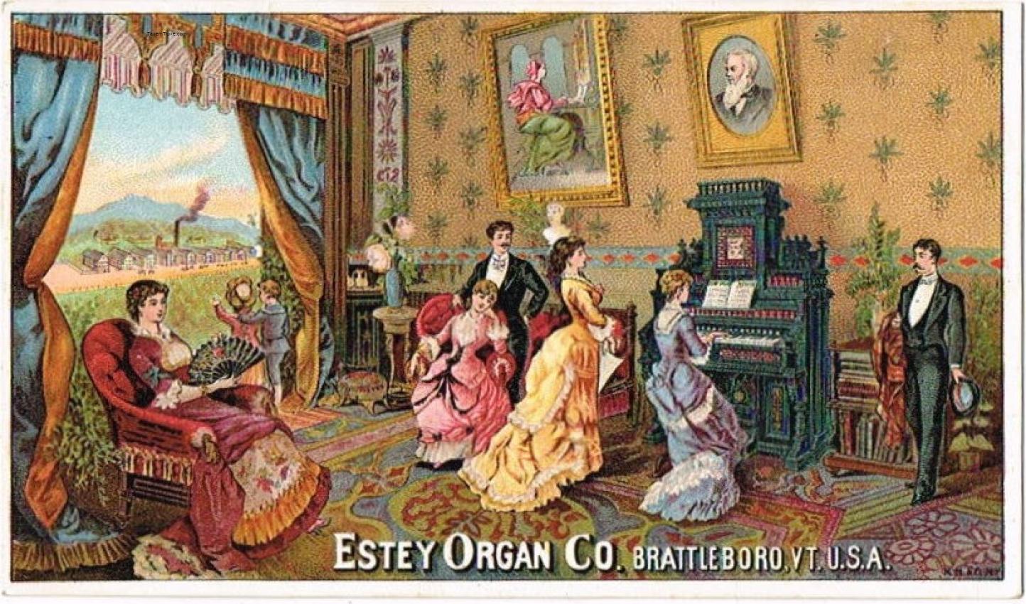 Estey Organ Co. E. Clark Brattleboro Vermont